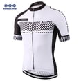 thumbnail image 2 of Camiseta de ciclismo KEMALOCE 2022 para hombre, de secado rápido, para bicicleta de montaña, de China, anti-UV, para verano, color blanco, para carreras, tallas XS-5XL, 2 of 5