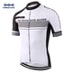 thumbnail image 2 of Camiseta de ciclismo KEMALOCE 2022 para hombre, de secado rápido, para bicicleta de montaña, de China, anti-UV, para verano, color blanco, para carreras, tallas XS-5XL, 2 of 5
