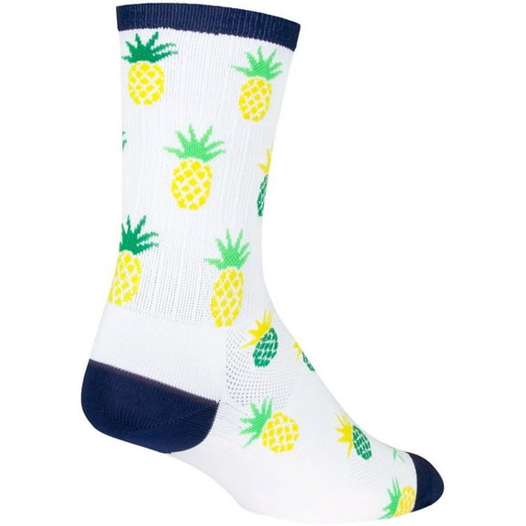 SockGuy SGX Welcome Socks - 6 inch, White, Small/Medium