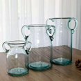thumbnail image 4 of Elegant Decorative Vase For Displaying Bouquets, Hand Blown Glass Vase With Exquisite Craftsmanship High Quality Glass, Grey 13.8 X 29.5Cm, Ideal, 4 of 5