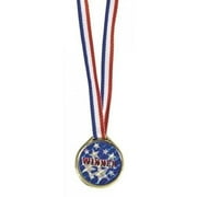 Gold "Winner" Prism Medals - Stationery - 12 Pieces