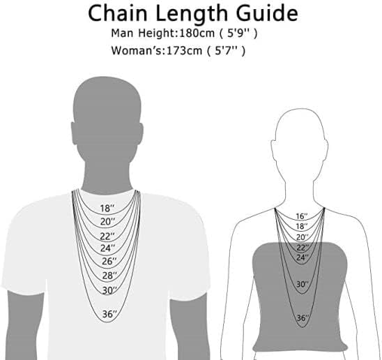 Leather Necklace Cord 2MM 3MM Leather Necklace for Men Women Leather Chain with Sterling Silver Clasp 18, 20, 22, 24, 26 Inches