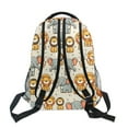 thumbnail image 6 of School Backpack Lightweight Multipocket College High Middle Student Bag 15L Cartoon Lion and Elephants, 6 of 9