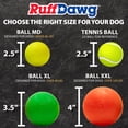 thumbnail image 7 of Ruff Dawg Indestructible Dog Ball XL 3.5” Orange – Heavy-Duty Rubber Fetch Toy for Aggressive Chewers – Extreme Bounce, Floats, BPA & Latex Free – Made in USA, 7 of 7