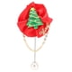 thumbnail image 2 of Broche de Navidad, detalles exquisitos Broche de gorra de árboles de Navidad para vacaciones de NavidadJewelry Fyydes Descripción de la referencia, 2 of 6