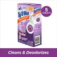 thumbnail image 4 of (3 pack) Ty-D-Bol Bleach-Free Toilet Bowl Cleaner Tablets, Unscented, 1.4 oz, 5 Pack, 4 of 12