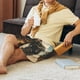 thumbnail image 5 of Fotbe desert Man Shepherd Dog Pantalones Cortos de Pijama para Hombre, Ropa de Dormir, Pantalones de Pijama Cortos para Hombre-4X-Large, 5 of 6