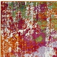 thumbnail image 5 of SAFAVIEH Watercolor Gemma Abstract Colorful Area Rug, Orange/Green, 2'7" x 5', 5 of 7