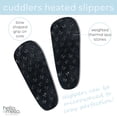 thumbnail image 4 of Hello Mello Cuddlers Heated Slippers Feet Warmers Shoes, Lilac Large/X-Large (Women's), 4 of 8