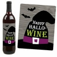 thumbnail image 6 of Big Dot of Happiness Happy Halloween - Witch Party Decorations for Women and Men - Wine Bottle Label Stickers - Set of 4, 6 of 8