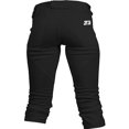 thumbnail image 3 of 2665W-01-L Womens Nufit Knickers With Belt Loops Black Large, 3 of 4