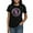 Black, variant on CafePress - Stop Domestic Violence Ribbon Women's Dark T Shirt - Women's Traditional Fit Dark T-Shirt