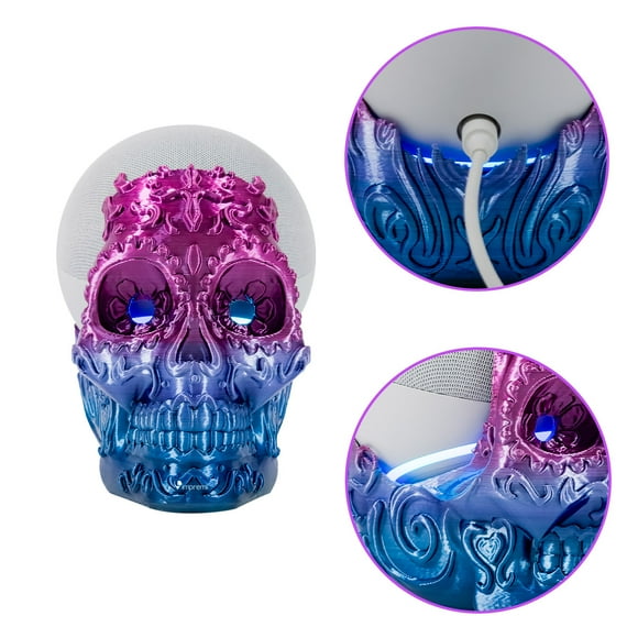 Soporte Para Alexa Echo Dot 4Ta y 5Ta Gen Tipo Calavera Ornamental