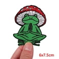 thumbnail image 4 of Frog/cat Embroidery Patch Cartoon Animal Patch Iron On Patches For Clothing Thermoadhesive Patches On Clothes Jeans Sew Stickers, 4 of 5