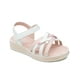 thumbnail image 1 of Sandalia Para Niña Corazon Blanco Rosa Ultra Ligera blanco 24, 1 of 6