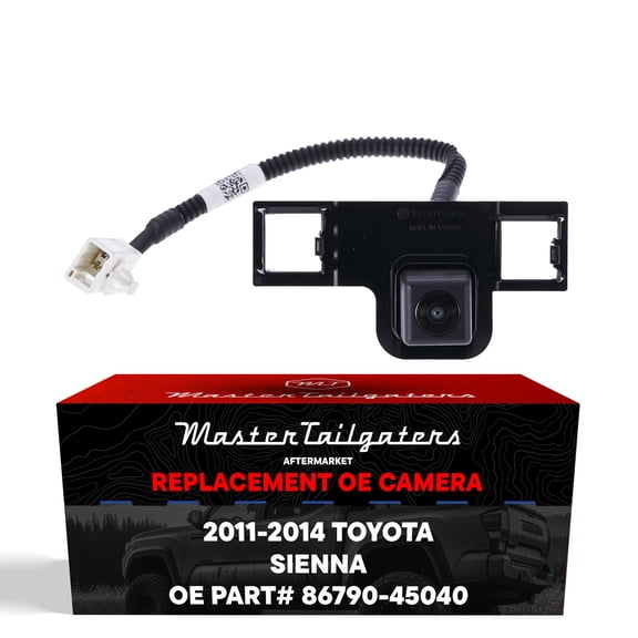 Master Tailgaters Replacement for Toyota Sienna (2011-2014) Backup Camera OE Part # 86790-45040
