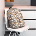 thumbnail image 3 of Lukts Cartoon Cat 1 Pattern 15 Inch Student Backpack, Waterproof Laptop Backpack with Adjustable Shoulder Straps, Lightweight Travel, Campus Backpack, Unisex, 3 of 6