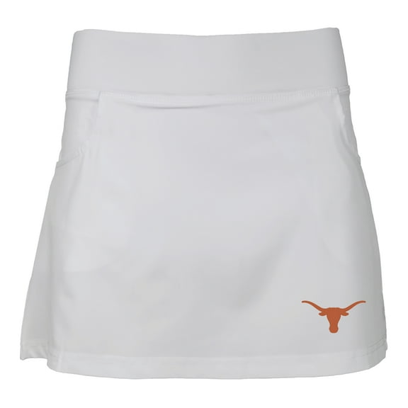 Girls Toddler Garb White Texas Longhorns Sara Skort