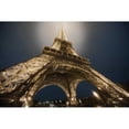 thumbnail image 3 of Delimont, Danita 14x11 Black Modern Framed Museum Art Print Titled - Eiffel Glow, 3 of 5
