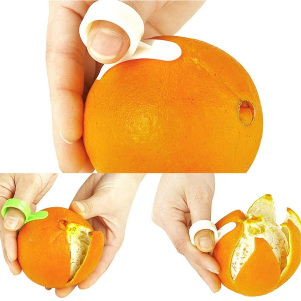 4-Pack - Orange Peeler / Fruit Peeler / Peel Orange Multi-color - Kitchen Gadget