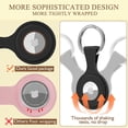 thumbnail image 3 of fafa-4 Pack AirTag Holder with Keychain - wanchel AirTag case with Anti-Lost Keychain, Protective Air Tag, Item Finders, 3 of 4