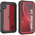thumbnail image 1 of AmPm for iPhone XR Waterproof Case [Maximus Series] [Slim Fit] [IP68 Certified] [Shockresistant] Clear Armor Cover with Screen Protector | Ultimate Protection for iPhone XR (6.1") (2018) [Red], 1 of 8