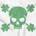 thumbnail image 2 of Saint Patrick's Day Shamrock Skull Plus Size Graphic Tank Top Brisco Brands 2X, 2 of 5