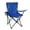 Blue, variant on Joyfeel Foldable Chair, Camping Chair with Cup Holder, Outdoor Lazy Beach Chair, Art Student Writing Backrest Chair, Camping Fishing Chair