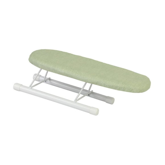 Tabla de planchar Macarena plegable para encimera ligera y portátil Verde