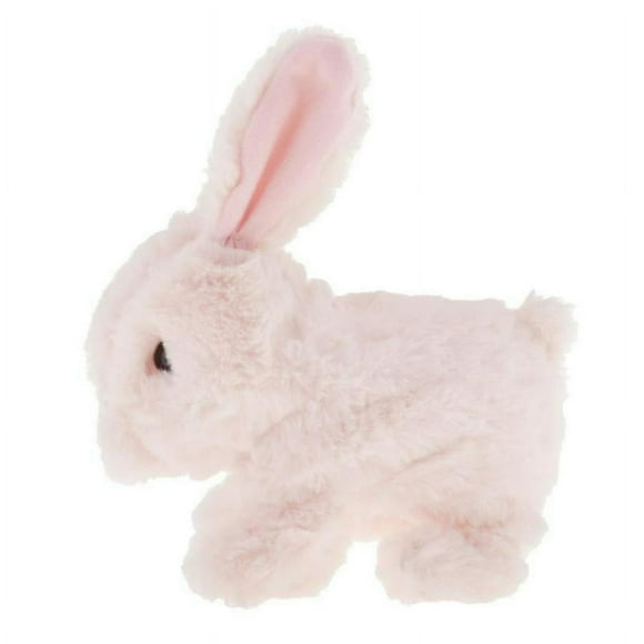 MesaSe Electronic Plush Jumping Rabbit Toy Robot Waggle Ears Nose Bunny Model Gifts for Kids