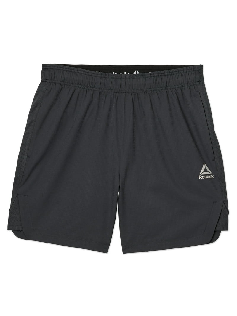 ★Reebok★ New Basic Fresh Shorts Black Reebok Men's and Big Men's Woven Shorts, 5