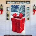 thumbnail image 6 of 2025 New Christmas Front Door Cover Elastic, Christmas Door Cover Cloth with Elastic for Holidays Home Party Decor, 6 of 7