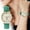 C, variant on Hearth & Gear Classic Women's Watch With Easy To Read Dial And Stylish Retro Strap Women's Retro Small Face Circular Watch Small Watch Women Canvas Band Watch Thick Leather Watch Band Watch Metal Band