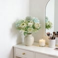 thumbnail image 5 of Artificial Flowers Rose Decor Bouquet 11.81 Inches for Wedding Home Decoration, Plastic Fake Flowers for Living Room, 5 of 6