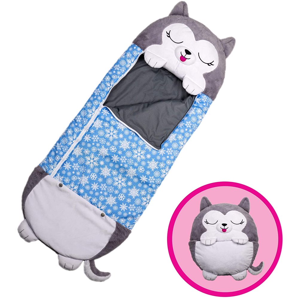 DOTSOG DOTSOG Happy Pillow Plush Toy and Sleeping Sack in One Unicorn