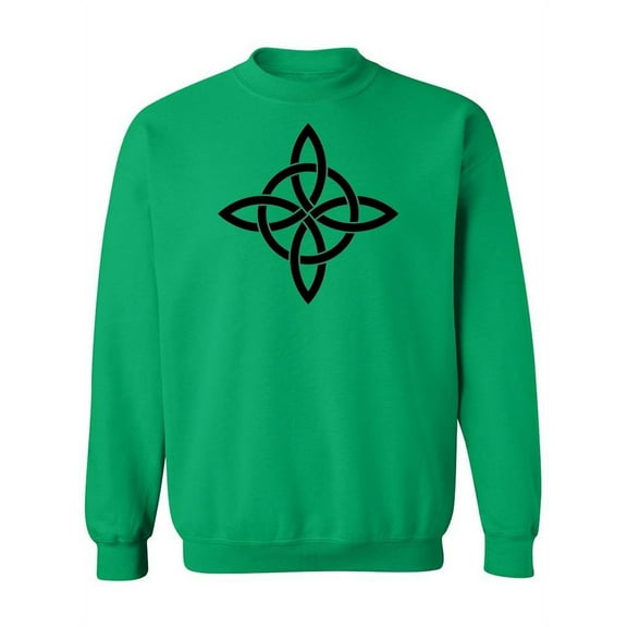 Knotwork Design Sweatshirt Women -Image by Shutterstock, Female x-Large