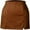 brown, variant on ReedCA Women's Basic Faux Suede High Waist A-line Mini Pencil Bodycon Skirt