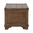 thumbnail image 4 of Bowery Hill Traditional Storage Trunk in Light Brown, 4 of 11
