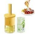 thumbnail image 1 of Oil Dispenser Bottle With Heat Brush Glass Oil Container For Kitchen And BBQ Cooking Use Silicone Basting Brush Included Versatile Oil Vinegar And Pourer, 1 of 6