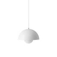 thumbnail image 2 of Suspension Moderne Décorative à Hauteur Réglable pour Plafond, Lampe Suspendue Blanche, 2 of 8