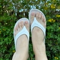 thumbnail image 5 of LAVRA Women's Arch Support Flip Flop Cushioned EVA Thong Sandals Flatform, 5 of 7