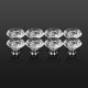 thumbnail image 5 of Tirador De Cajón Con Forma De Diamante De 40mm Con Cristal, Elegante Decoración De Habitación Para Armarios De Cocina Y, 5 of 7