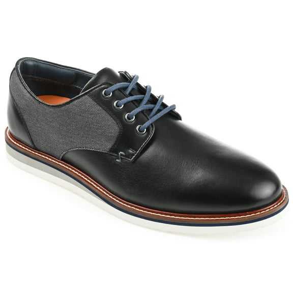 Thomas & Vine Mens Stokes Lace-up Round Toe Derby