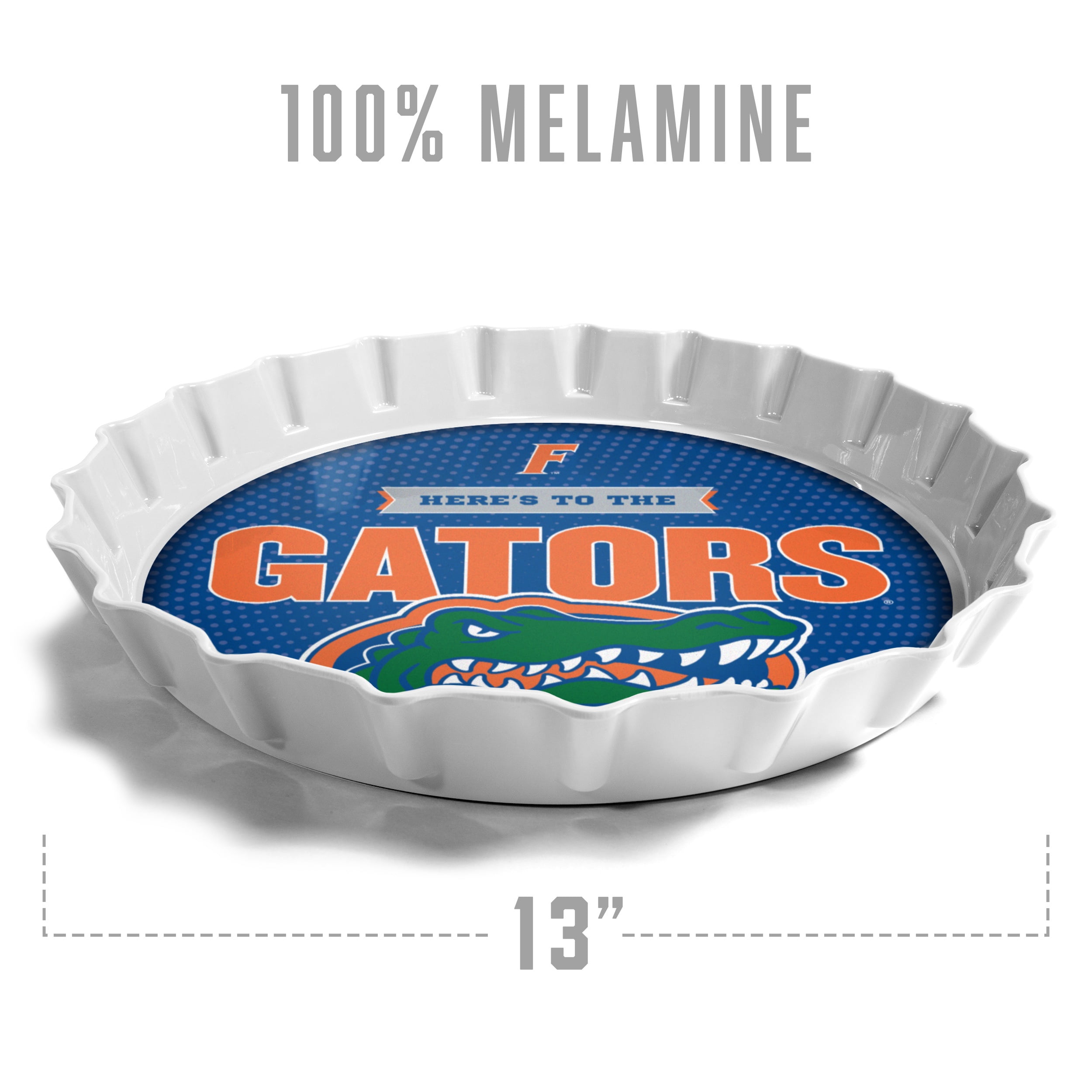 YouTheFan NCAA Florida Gators Bottle Cap Serving Tray