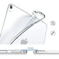 thumbnail image 3 of Clear Case for iPad 10th Generation 2022 10.9", Slim Soft Lightweight Transparent TPU Back Cover for iPad 10 10.9 inch, 3 of 9