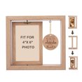 thumbnail image 3 of YAOMOBB Cat Photo Frame Rotatable Wooden Pet Photo Frame Double Sided Desktop Dog Picture Display with Heartfelt Message, 3 of 5