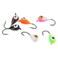 thumbnail image 3 of 6 uds plantillas de pesca en hielo Señuelos de pesca Mini Jig Head cebos de acero al carbono para invierno Outdoor003, 3 of 14