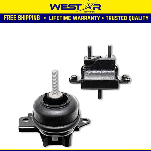 Fits 1998-2004 Cadillac Seville 4.6L Rear Motor & Right Trans Mount 2pcs