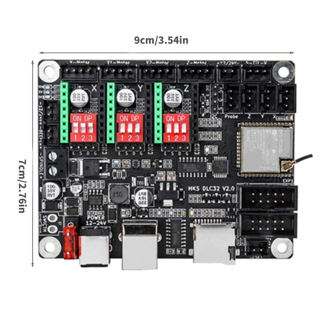 DLC32 2.1 Engraver Mainboard Set Offline Engraving Controller Developed For Desktop Engraving Machine
