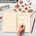 thumbnail image 2 of Cute Strawberry Spiral Journal Notebook College Ruled Notebook 8.3" x 5.7" A5 Lined Thick Paper Page, 2 of 6